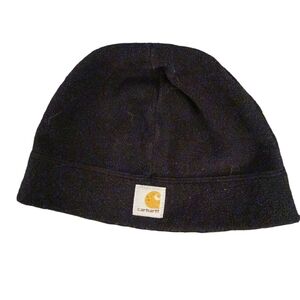 Carhartt black beanie. Unisex. Adult size.